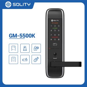 Khóa cửa thẻ từ Hàn Quốc Solity GM - 5500k
