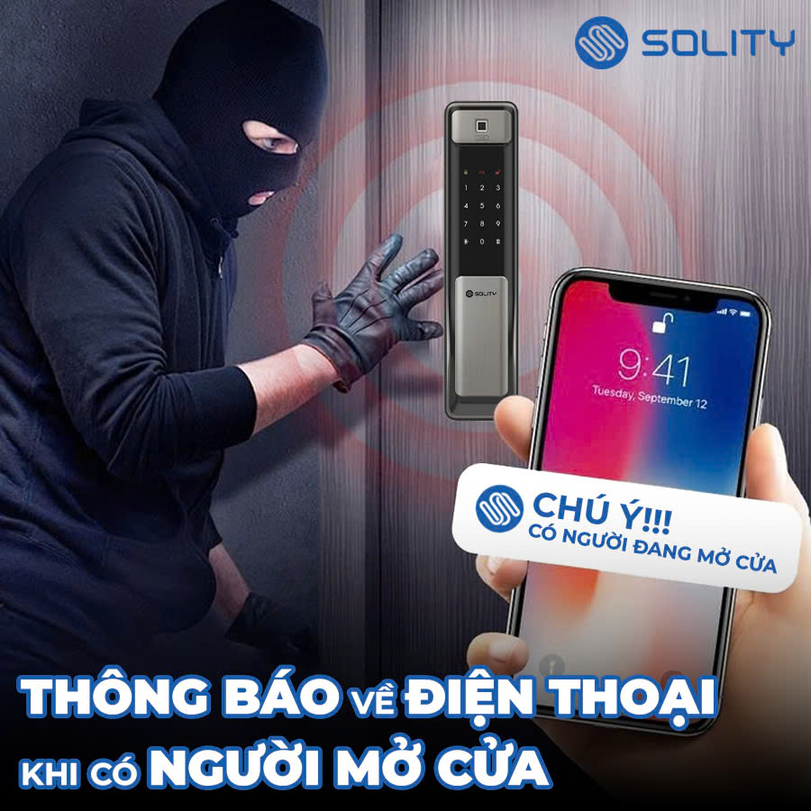 Khóa Vân Tay Chống Trộm