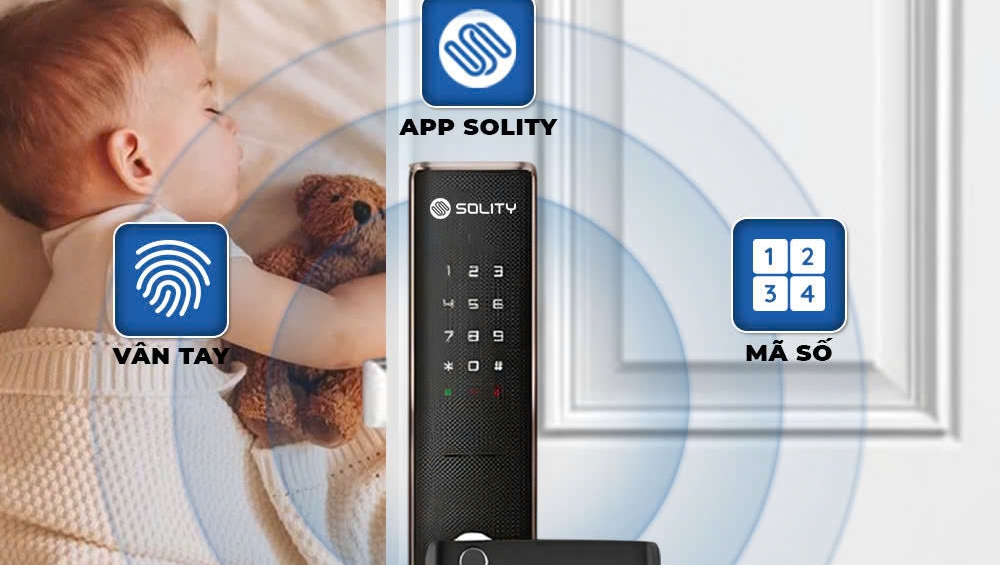 Khóa cửa vân tay