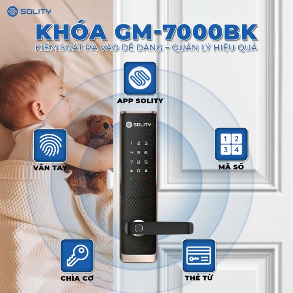 Khóa cửa vân tay