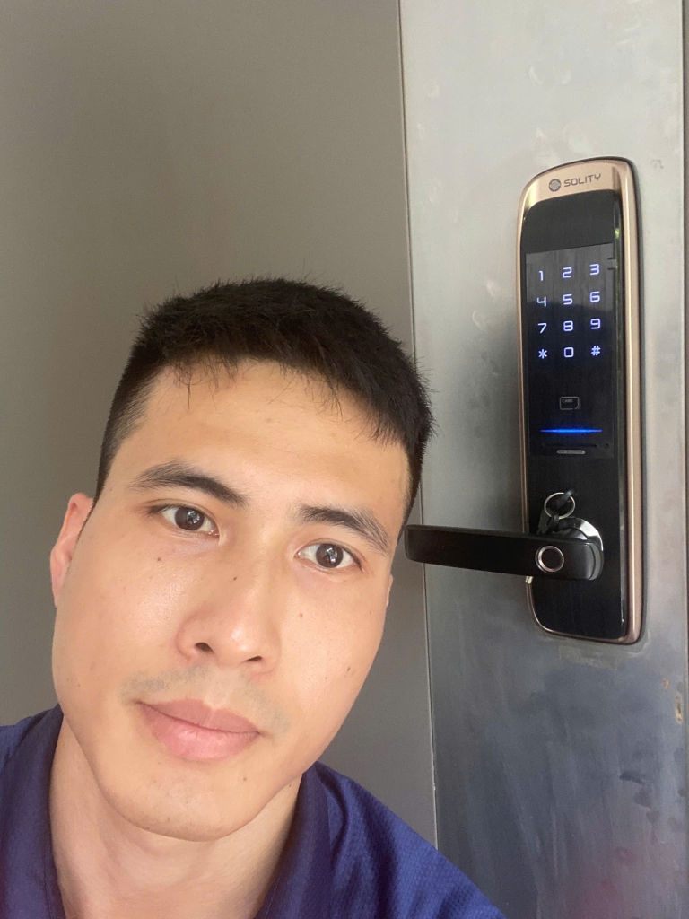 Khóa Vân Tay Cho Cửa Nhôm