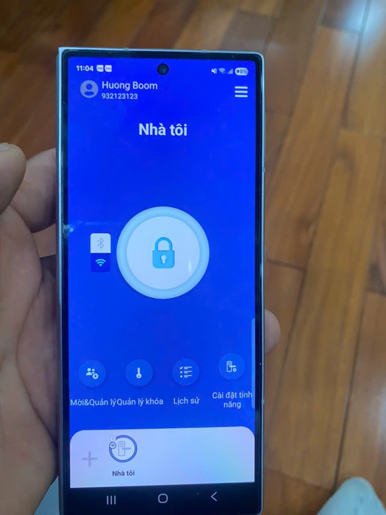 khóa cửa vân tay