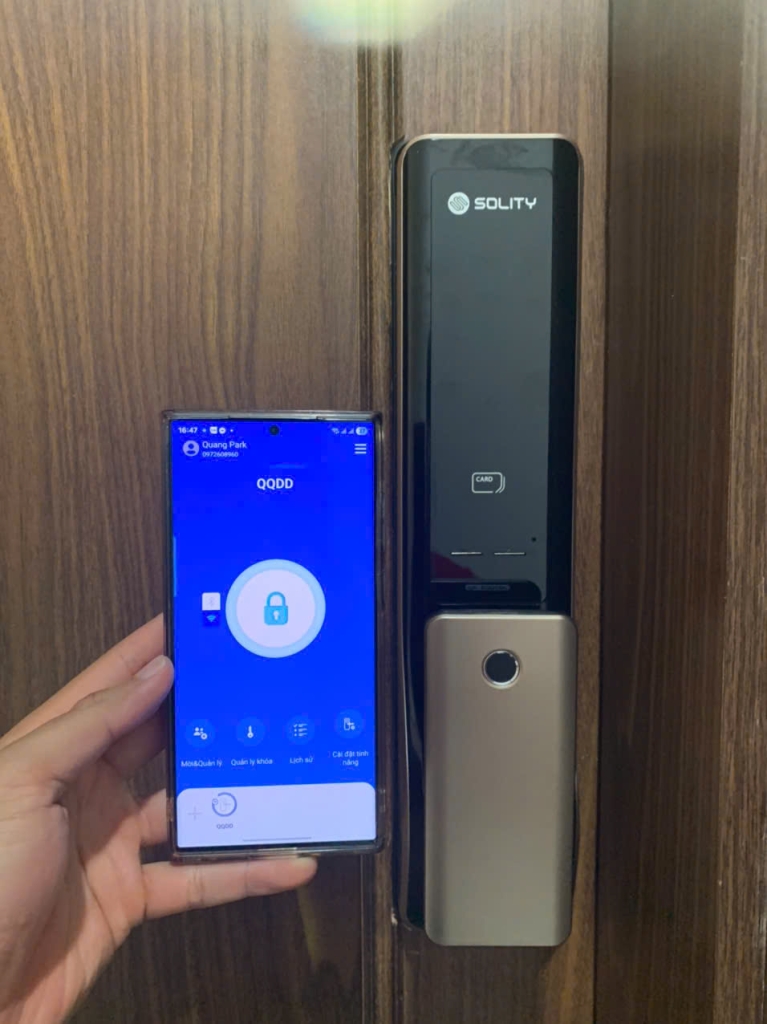 Khóa Cửa Vân Tay Văn Phòng