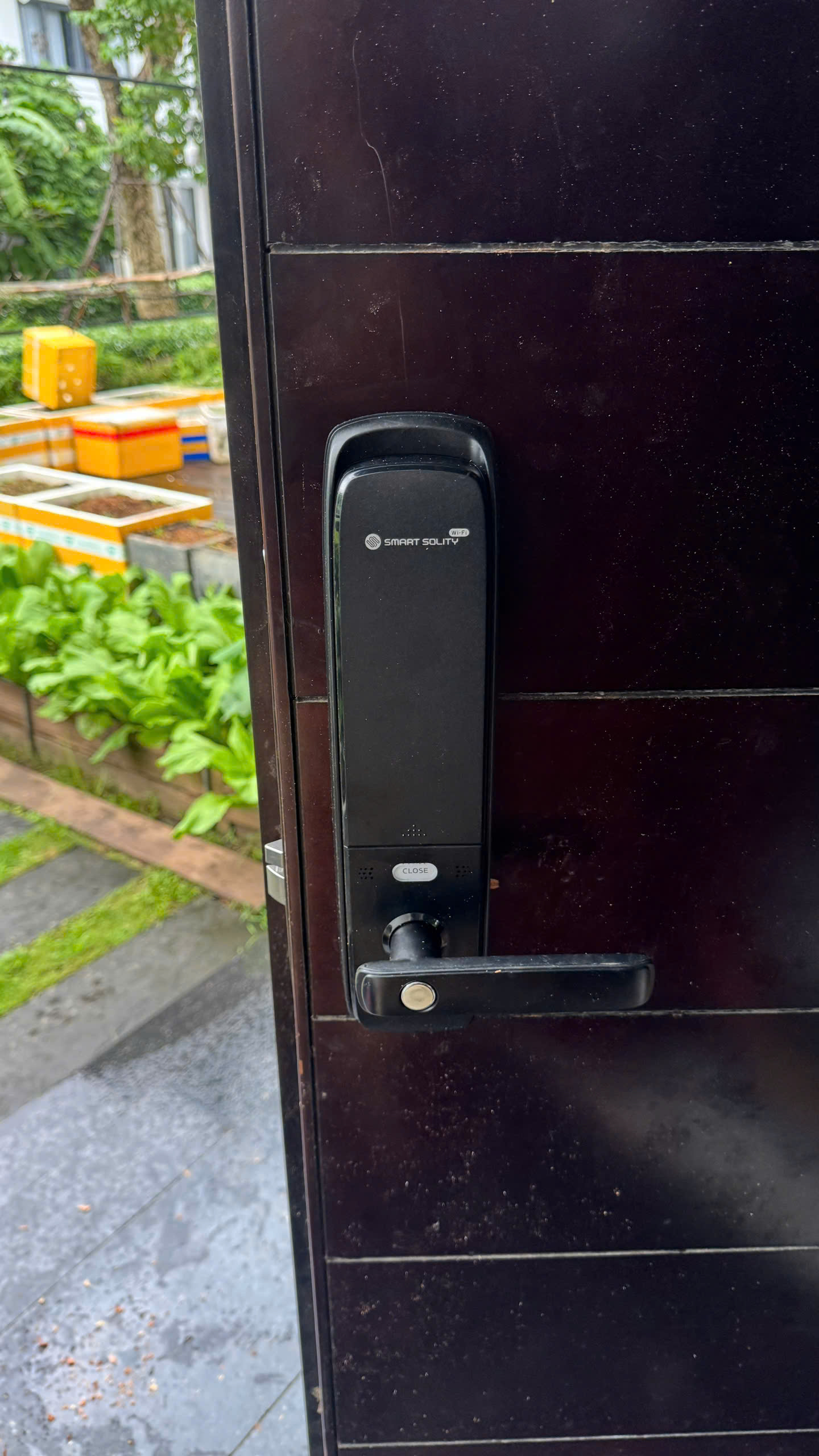 Khóa cửa vân tay