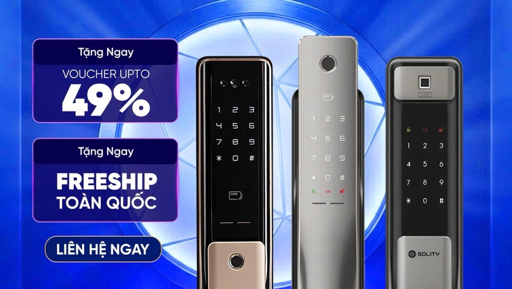 khóa cửa vân tay