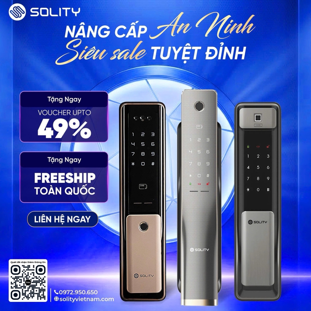 khóa cửa vân tay
