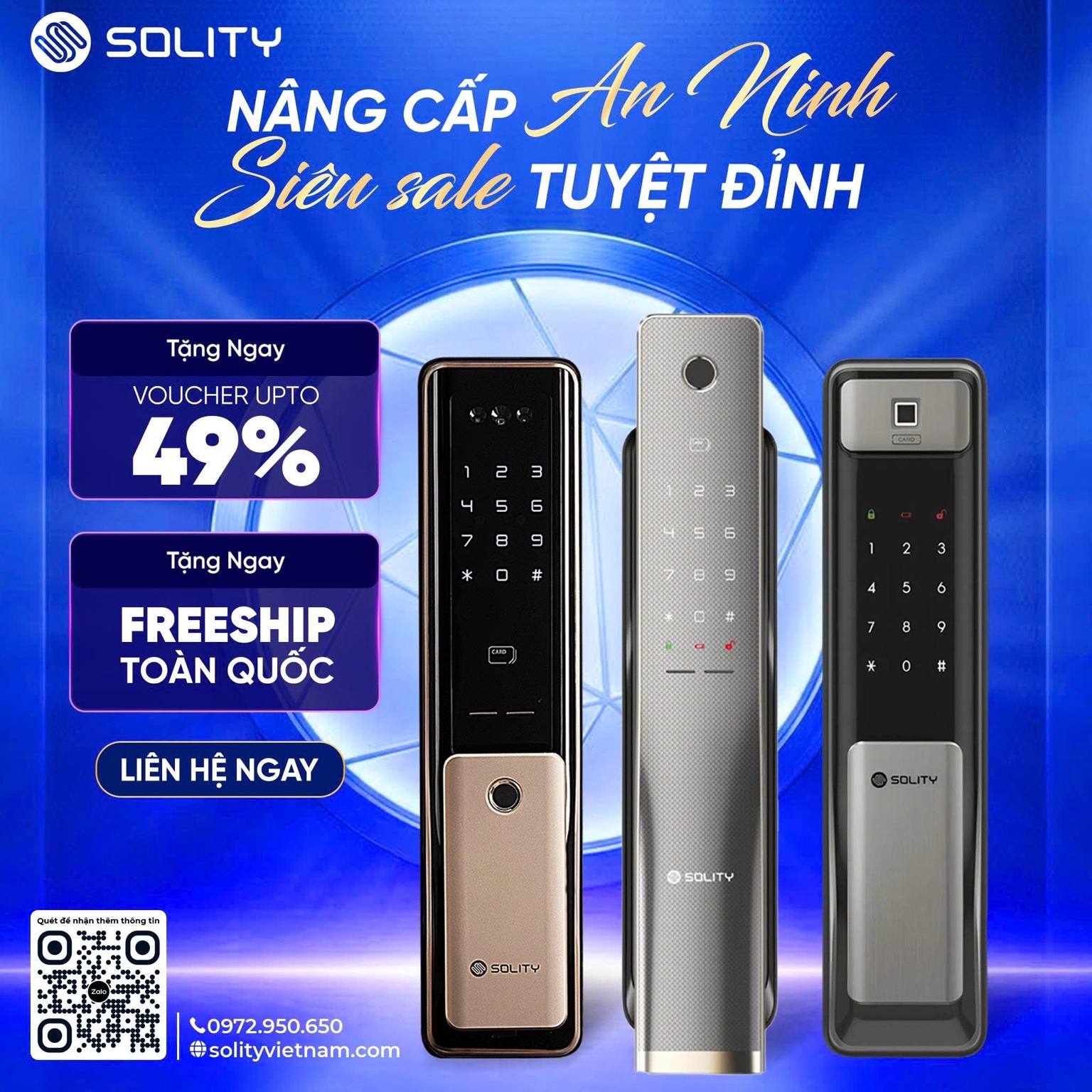 khóa cửa vân tay