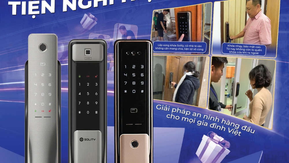 khóa cửa vân tay