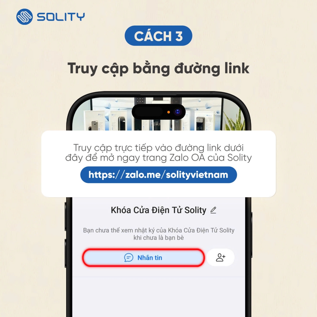 Khóa thông minh solity