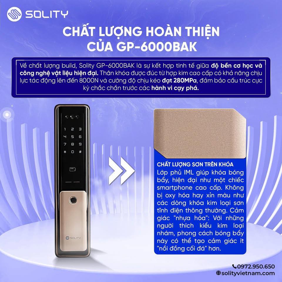 khóa điện tử Solity