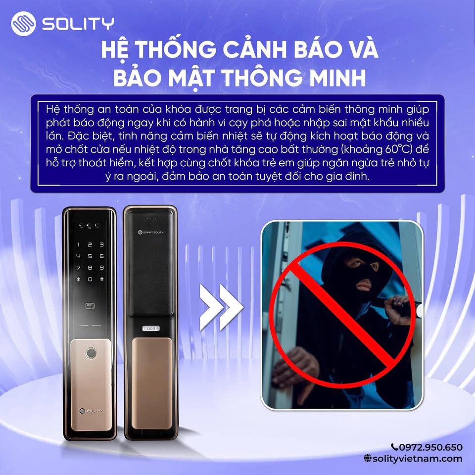 khóa điện tử Solity
